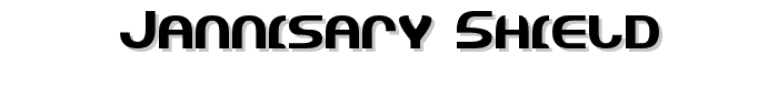 Jannisary Shield font